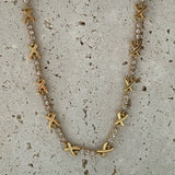 Gold Kiss Necklace | Gemma Owen Inspired