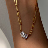 Toi Et Moi Necklace