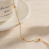 Beaded bracelet/anklet