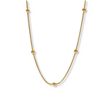 Beaded snake chain