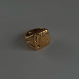 Molten Signet Ring