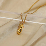 Silhouette necklace