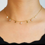 Dangle Teardrop Necklace
