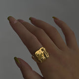 Molten Signet Ring