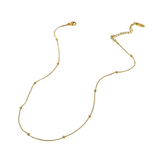 Beaded snake chain