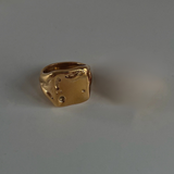 Molten Signet Ring