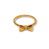 Gold Bow ring