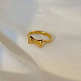 Gold Bow ring