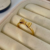 Gold Bow ring
