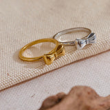 Gold Bow ring