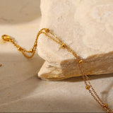 Heidi Double Beaded Bracelet