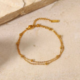 Heidi Double Beaded Bracelet