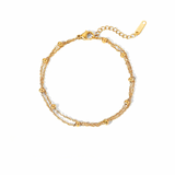 Heidi Double Beaded Bracelet